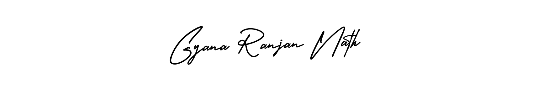 Similarly AmerikaSignatureDemo-Regular is the best handwritten signature design. Signature creator online .You can use it as an online autograph creator for name Gyana Ranjan Nath. Gyana Ranjan Nath signature style 3 images and pictures png