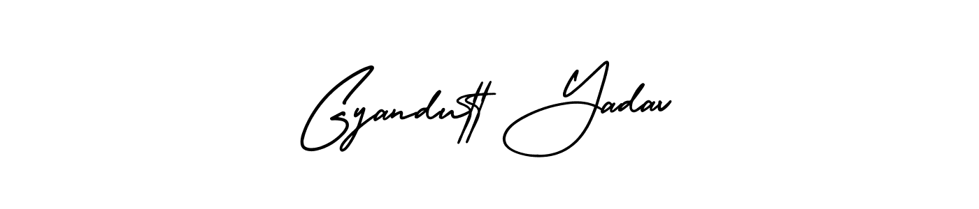 You can use this online signature creator to create a handwritten signature for the name Gyandutt Yadav. This is the best online autograph maker. Gyandutt Yadav signature style 3 images and pictures png