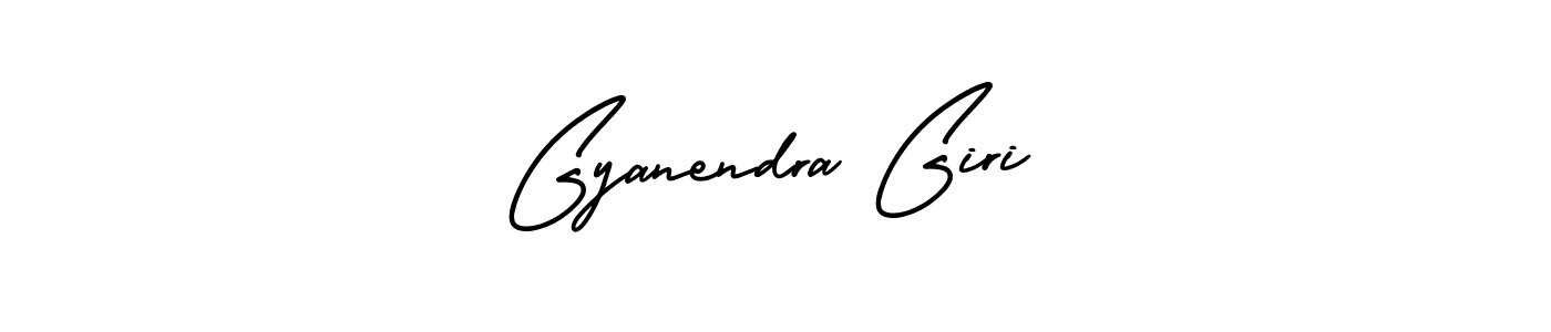 Also we have Gyanendra Giri name is the best signature style. Create professional handwritten signature collection using AmerikaSignatureDemo-Regular autograph style. Gyanendra Giri signature style 3 images and pictures png