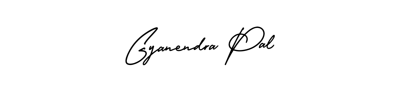 Gyanendra Pal stylish signature style. Best Handwritten Sign (AmerikaSignatureDemo-Regular) for my name. Handwritten Signature Collection Ideas for my name Gyanendra Pal. Gyanendra Pal signature style 3 images and pictures png
