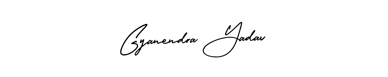 Use a signature maker to create a handwritten signature online. With this signature software, you can design (AmerikaSignatureDemo-Regular) your own signature for name Gyanendra Yadav. Gyanendra Yadav signature style 3 images and pictures png