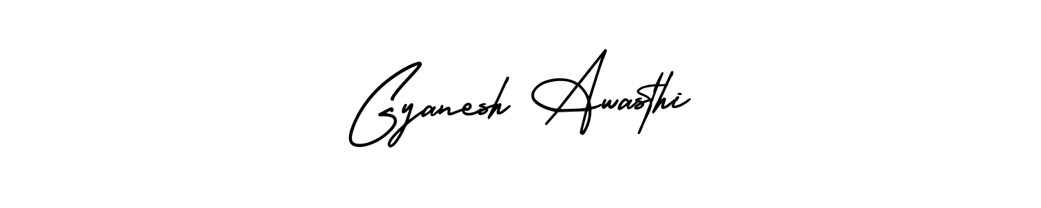 You can use this online signature creator to create a handwritten signature for the name Gyanesh Awasthi. This is the best online autograph maker. Gyanesh Awasthi signature style 3 images and pictures png