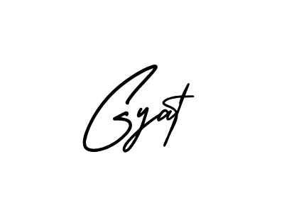 The best way (AmerikaSignatureDemo-Regular) to make a short signature is to pick only two or three words in your name. The name Gyat include a total of six letters. For converting this name. Gyat signature style 3 images and pictures png