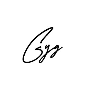 The best way (AmerikaSignatureDemo-Regular) to make a short signature is to pick only two or three words in your name. The name Gyg include a total of six letters. For converting this name. Gyg signature style 3 images and pictures png