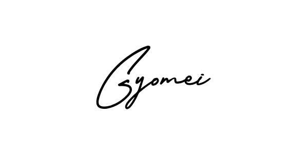 Make a beautiful signature design for name Gyomei. Use this online signature maker to create a handwritten signature for free. Gyomei signature style 3 images and pictures png