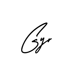Create a beautiful signature design for name Gyr. With this signature (AmerikaSignatureDemo-Regular) fonts, you can make a handwritten signature for free. Gyr signature style 3 images and pictures png