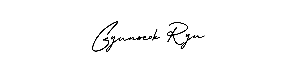 See photos of Gyunseok Ryu official signature by Spectra . Check more albums & portfolios. Read reviews & check more about AmerikaSignatureDemo-Regular font. Gyunseok Ryu signature style 3 images and pictures png