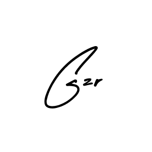 Gzr stylish signature style. Best Handwritten Sign (AmerikaSignatureDemo-Regular) for my name. Handwritten Signature Collection Ideas for my name Gzr. Gzr signature style 3 images and pictures png