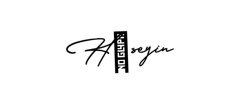 Create a beautiful signature design for name Hüseyin. With this signature (AmerikaSignatureDemo-Regular) fonts, you can make a handwritten signature for free. Hüseyin signature style 3 images and pictures png