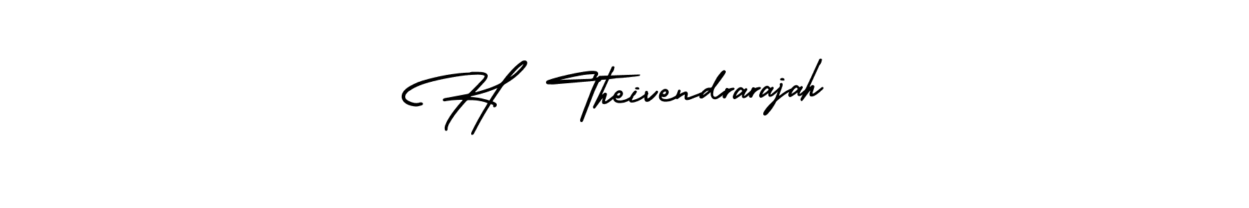 Make a beautiful signature design for name H  Theivendrarajah. Use this online signature maker to create a handwritten signature for free. H  Theivendrarajah signature style 3 images and pictures png