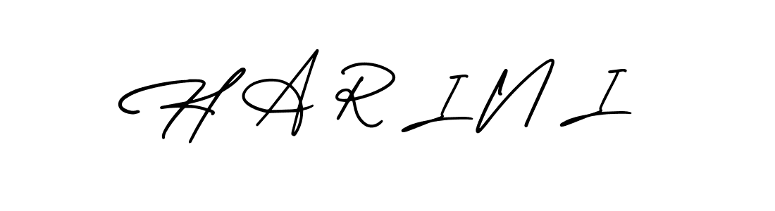 Also we have H A R I N I name is the best signature style. Create professional handwritten signature collection using AmerikaSignatureDemo-Regular autograph style. H A R I N I signature style 3 images and pictures png