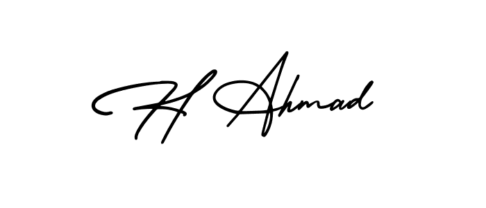 Check out images of Autograph of H Ahmad name. Actor H Ahmad Signature Style. AmerikaSignatureDemo-Regular is a professional sign style online. H Ahmad signature style 3 images and pictures png
