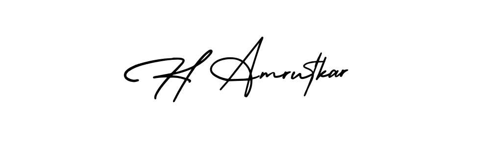 Once you've used our free online signature maker to create your best signature AmerikaSignatureDemo-Regular style, it's time to enjoy all of the benefits that H Amrutkar name signing documents. H Amrutkar signature style 3 images and pictures png