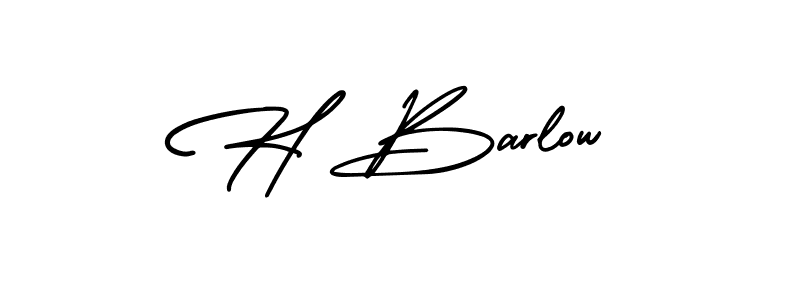 This is the best signature style for the H Barlow name. Also you like these signature font (AmerikaSignatureDemo-Regular). Mix name signature. H Barlow signature style 3 images and pictures png