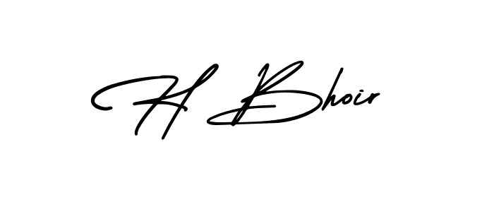 See photos of H Bhoir official signature by Spectra . Check more albums & portfolios. Read reviews & check more about AmerikaSignatureDemo-Regular font. H Bhoir signature style 3 images and pictures png