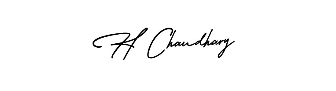 Best and Professional Signature Style for H Chaudhary. AmerikaSignatureDemo-Regular Best Signature Style Collection. H Chaudhary signature style 3 images and pictures png