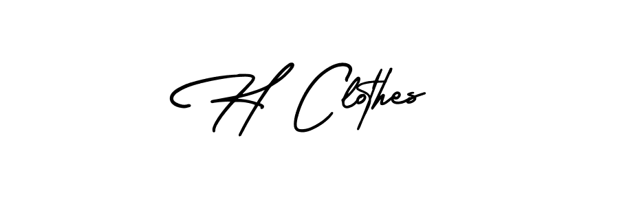 Check out images of Autograph of H Clothes name. Actor H Clothes Signature Style. AmerikaSignatureDemo-Regular is a professional sign style online. H Clothes signature style 3 images and pictures png