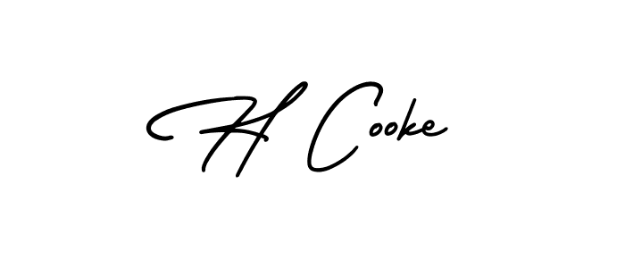 Similarly AmerikaSignatureDemo-Regular is the best handwritten signature design. Signature creator online .You can use it as an online autograph creator for name H Cooke. H Cooke signature style 3 images and pictures png