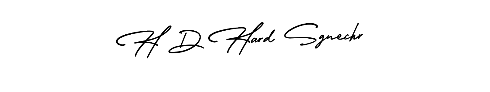 Use a signature maker to create a handwritten signature online. With this signature software, you can design (AmerikaSignatureDemo-Regular) your own signature for name H D Hard Sgnechr. H D Hard Sgnechr signature style 3 images and pictures png