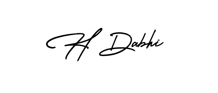 See photos of H Dabhi official signature by Spectra . Check more albums & portfolios. Read reviews & check more about AmerikaSignatureDemo-Regular font. H Dabhi signature style 3 images and pictures png
