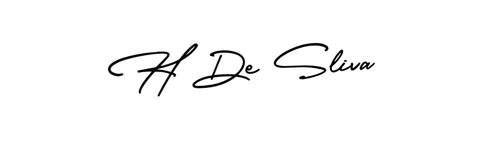 Once you've used our free online signature maker to create your best signature AmerikaSignatureDemo-Regular style, it's time to enjoy all of the benefits that H De Sliva name signing documents. H De Sliva signature style 3 images and pictures png