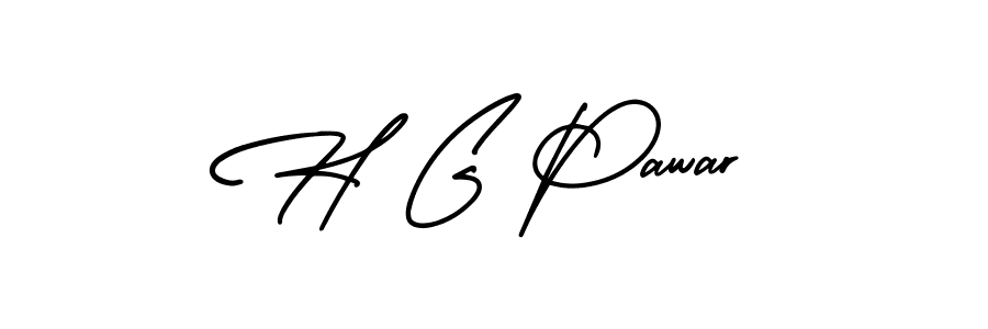 Best and Professional Signature Style for H G Pawar. AmerikaSignatureDemo-Regular Best Signature Style Collection. H G Pawar signature style 3 images and pictures png