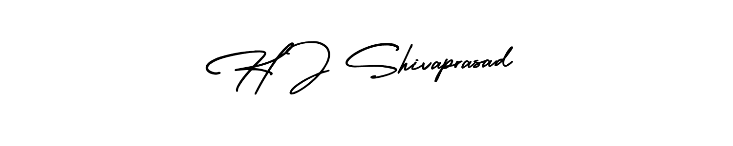 Also You can easily find your signature by using the search form. We will create H J Shivaprasad name handwritten signature images for you free of cost using AmerikaSignatureDemo-Regular sign style. H J Shivaprasad signature style 3 images and pictures png