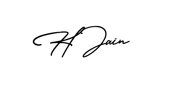 This is the best signature style for the H Jain name. Also you like these signature font (AmerikaSignatureDemo-Regular). Mix name signature. H Jain signature style 3 images and pictures png