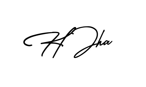 Check out images of Autograph of H Jha name. Actor H Jha Signature Style. AmerikaSignatureDemo-Regular is a professional sign style online. H Jha signature style 3 images and pictures png