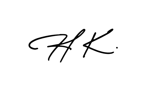 It looks lik you need a new signature style for name H K .. Design unique handwritten (AmerikaSignatureDemo-Regular) signature with our free signature maker in just a few clicks. H K . signature style 3 images and pictures png