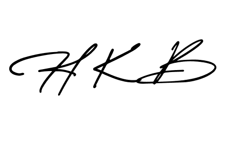 How to Draw H K B signature style? AmerikaSignatureDemo-Regular is a latest design signature styles for name H K B. H K B signature style 3 images and pictures png