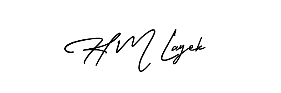 You can use this online signature creator to create a handwritten signature for the name H M Layek. This is the best online autograph maker. H M Layek signature style 3 images and pictures png