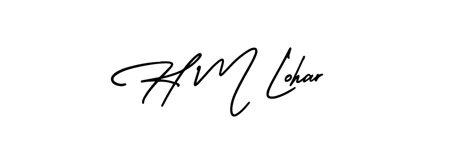 Check out images of Autograph of H M Lohar name. Actor H M Lohar Signature Style. AmerikaSignatureDemo-Regular is a professional sign style online. H M Lohar signature style 3 images and pictures png