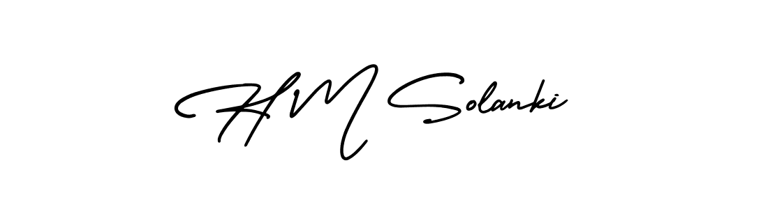 You can use this online signature creator to create a handwritten signature for the name H M Solanki. This is the best online autograph maker. H M Solanki signature style 3 images and pictures png