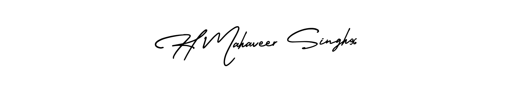 Make a beautiful signature design for name H Mahaveer Singh96. Use this online signature maker to create a handwritten signature for free. H Mahaveer Singh96 signature style 3 images and pictures png