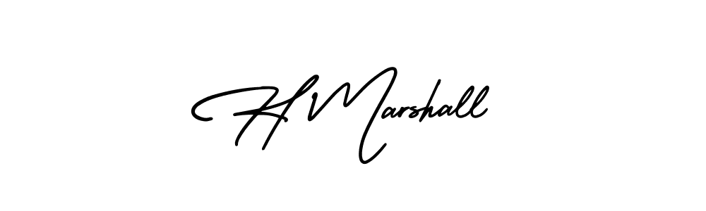 Similarly AmerikaSignatureDemo-Regular is the best handwritten signature design. Signature creator online .You can use it as an online autograph creator for name H Marshall. H Marshall signature style 3 images and pictures png