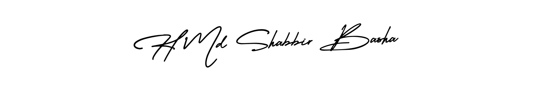 How to make H Md Shabbir Basha signature? AmerikaSignatureDemo-Regular is a professional autograph style. Create handwritten signature for H Md Shabbir Basha name. H Md Shabbir Basha signature style 3 images and pictures png