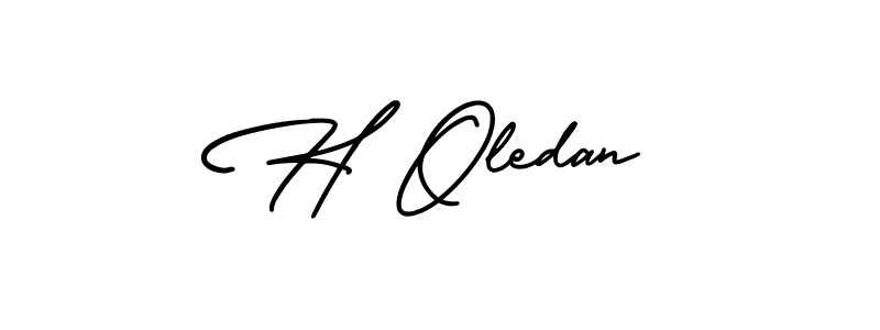 Check out images of Autograph of H Oledan name. Actor H Oledan Signature Style. AmerikaSignatureDemo-Regular is a professional sign style online. H Oledan signature style 3 images and pictures png