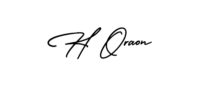 How to Draw H Oraon signature style? AmerikaSignatureDemo-Regular is a latest design signature styles for name H Oraon. H Oraon signature style 3 images and pictures png