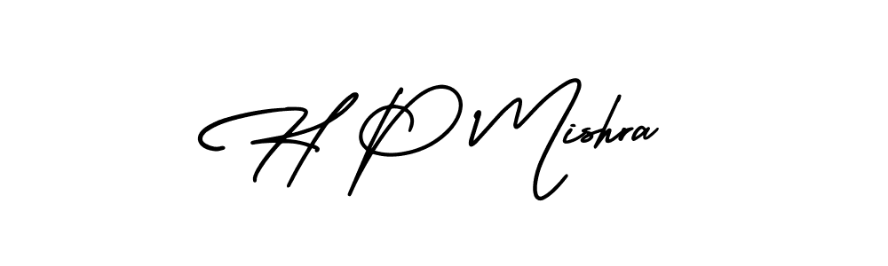 Make a beautiful signature design for name H P Mishra. Use this online signature maker to create a handwritten signature for free. H P Mishra signature style 3 images and pictures png