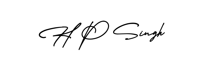 This is the best signature style for the H P Singh name. Also you like these signature font (AmerikaSignatureDemo-Regular). Mix name signature. H P Singh signature style 3 images and pictures png