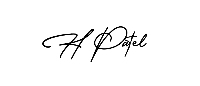 Check out images of Autograph of H Patel name. Actor H Patel Signature Style. AmerikaSignatureDemo-Regular is a professional sign style online. H Patel signature style 3 images and pictures png