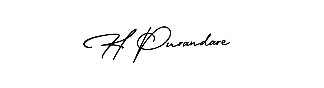 Check out images of Autograph of H Purandare name. Actor H Purandare Signature Style. AmerikaSignatureDemo-Regular is a professional sign style online. H Purandare signature style 3 images and pictures png