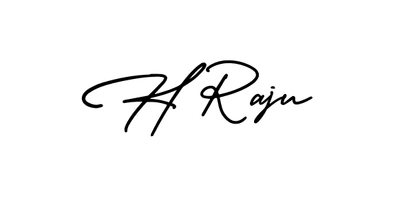 Once you've used our free online signature maker to create your best signature AmerikaSignatureDemo-Regular style, it's time to enjoy all of the benefits that H Raju name signing documents. H Raju signature style 3 images and pictures png