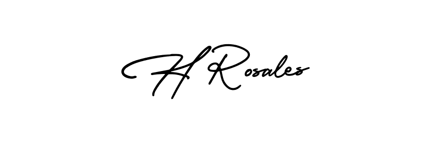 Make a short H Rosales signature style. Manage your documents anywhere anytime using AmerikaSignatureDemo-Regular. Create and add eSignatures, submit forms, share and send files easily. H Rosales signature style 3 images and pictures png