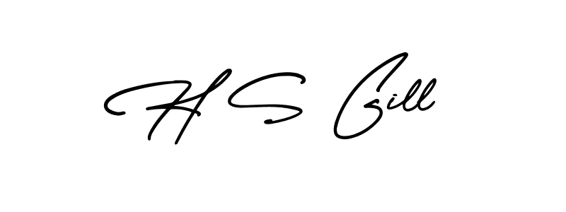 Also You can easily find your signature by using the search form. We will create H S Gill name handwritten signature images for you free of cost using AmerikaSignatureDemo-Regular sign style. H S Gill signature style 3 images and pictures png