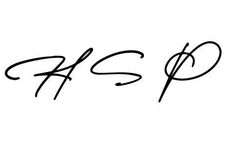 How to Draw H S P signature style? AmerikaSignatureDemo-Regular is a latest design signature styles for name H S P. H S P signature style 3 images and pictures png