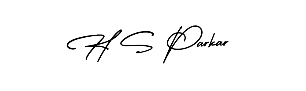 if you are searching for the best signature style for your name H S Parkar. so please give up your signature search. here we have designed multiple signature styles  using AmerikaSignatureDemo-Regular. H S Parkar signature style 3 images and pictures png