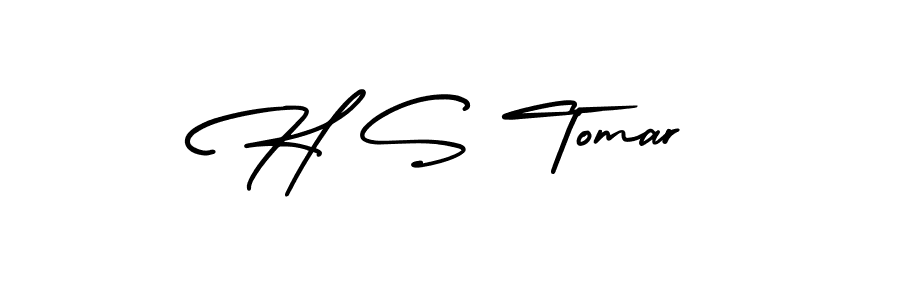 Best and Professional Signature Style for H S Tomar. AmerikaSignatureDemo-Regular Best Signature Style Collection. H S Tomar signature style 3 images and pictures png