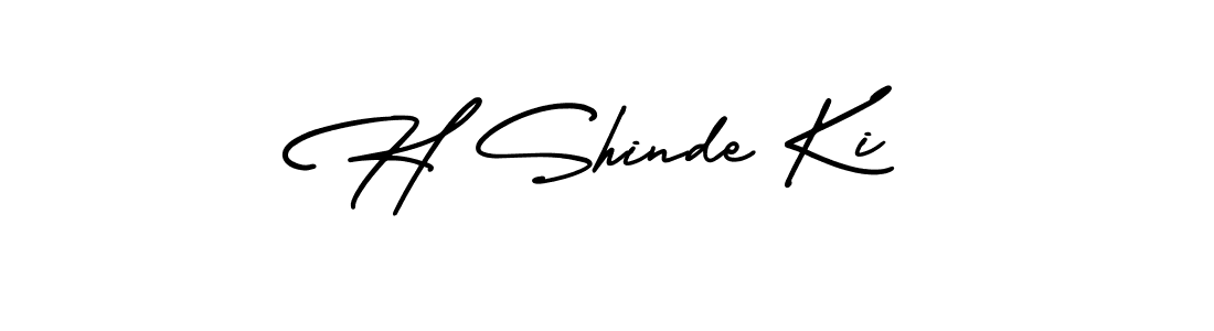 How to Draw H Shinde Ki signature style? AmerikaSignatureDemo-Regular is a latest design signature styles for name H Shinde Ki. H Shinde Ki signature style 3 images and pictures png